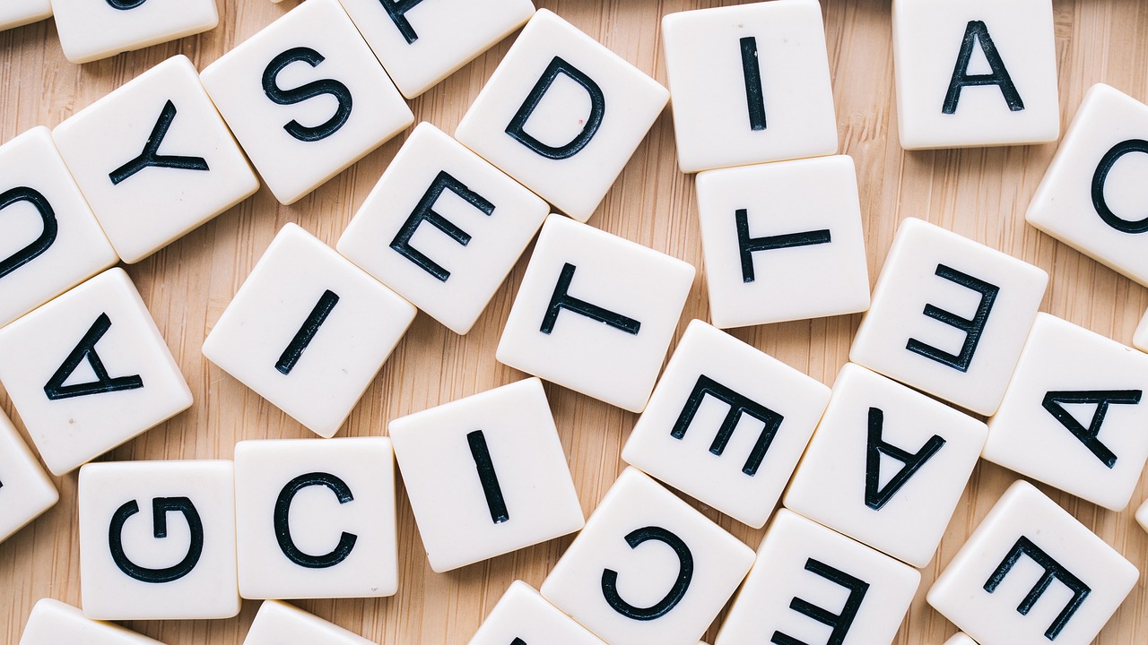 968 Human language Gene scrabble letters